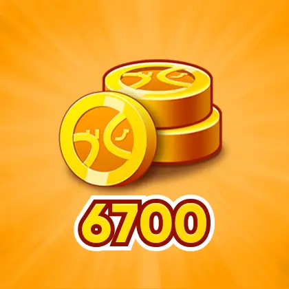 6700金币