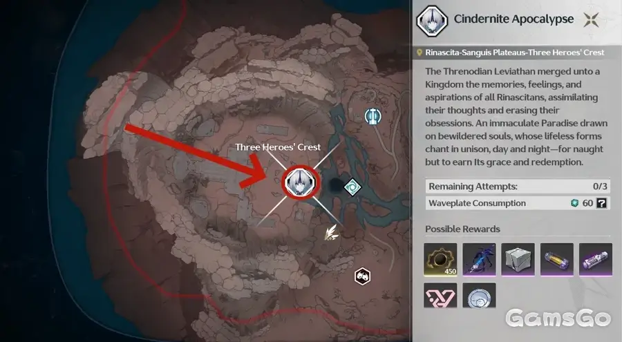 Curse of the Abyss Location