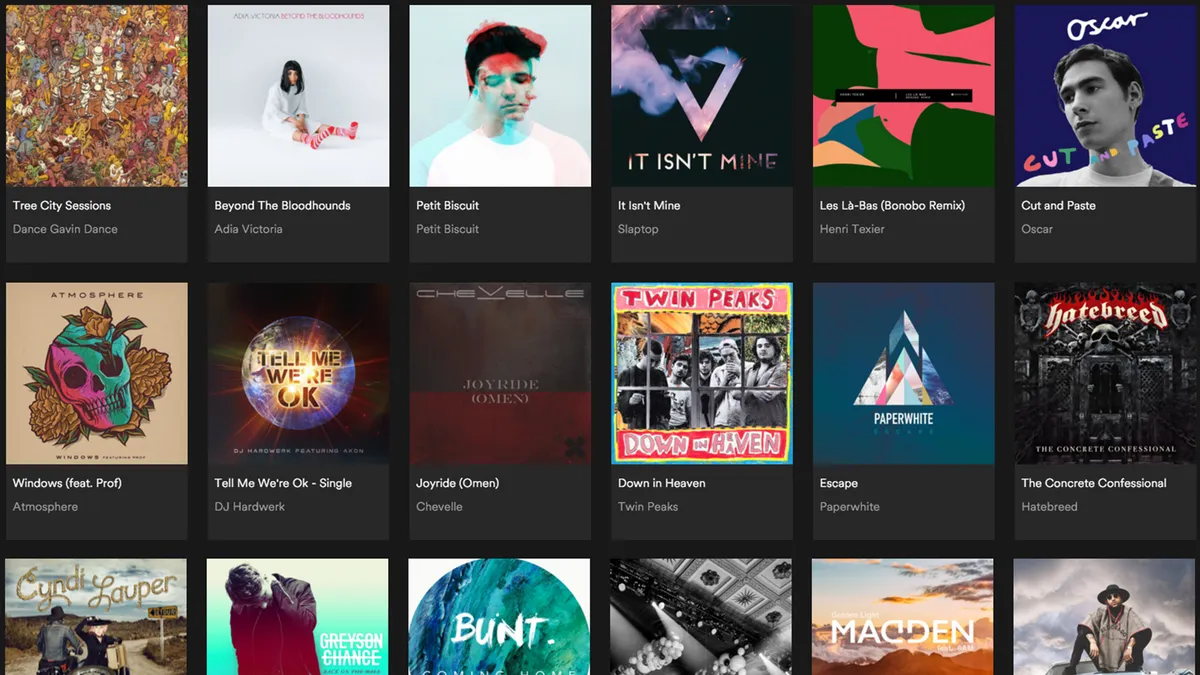 Spotify vs YouTube Music Library