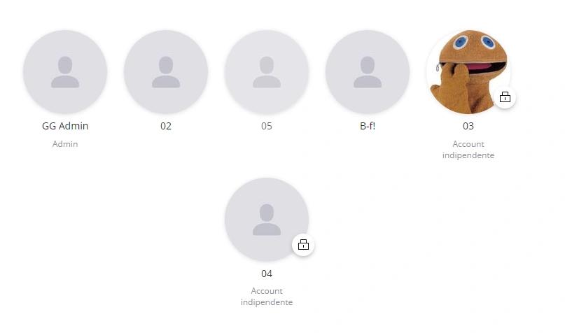 Deezer profile screen example