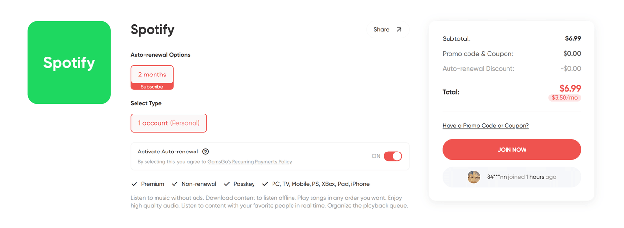 get spotify premium cheaper