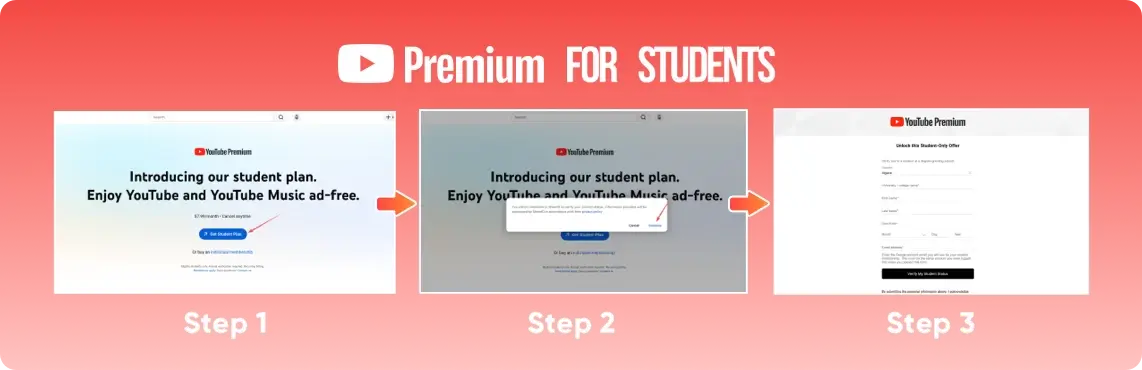 How to Apply for the YouTube Student Discount