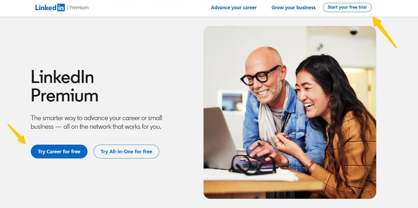 LinkedIn Official Free Trial