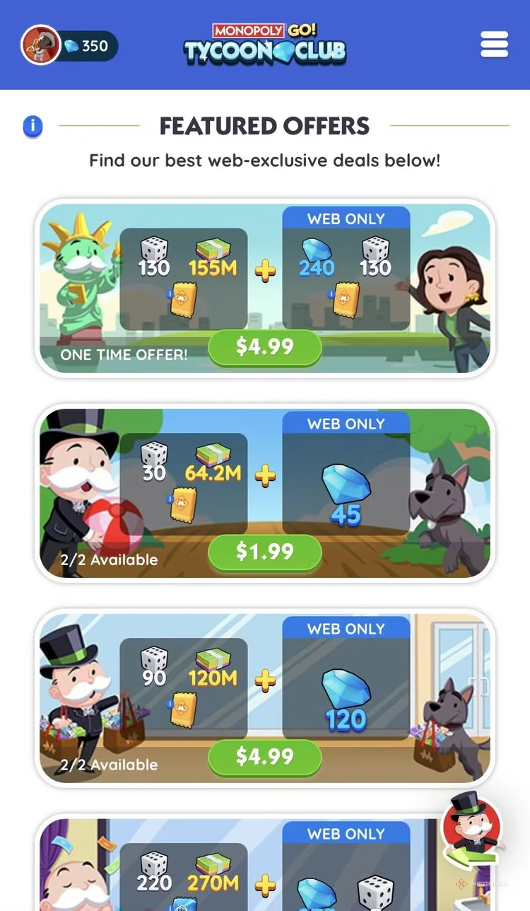Tycoon Club Tycoon Shop