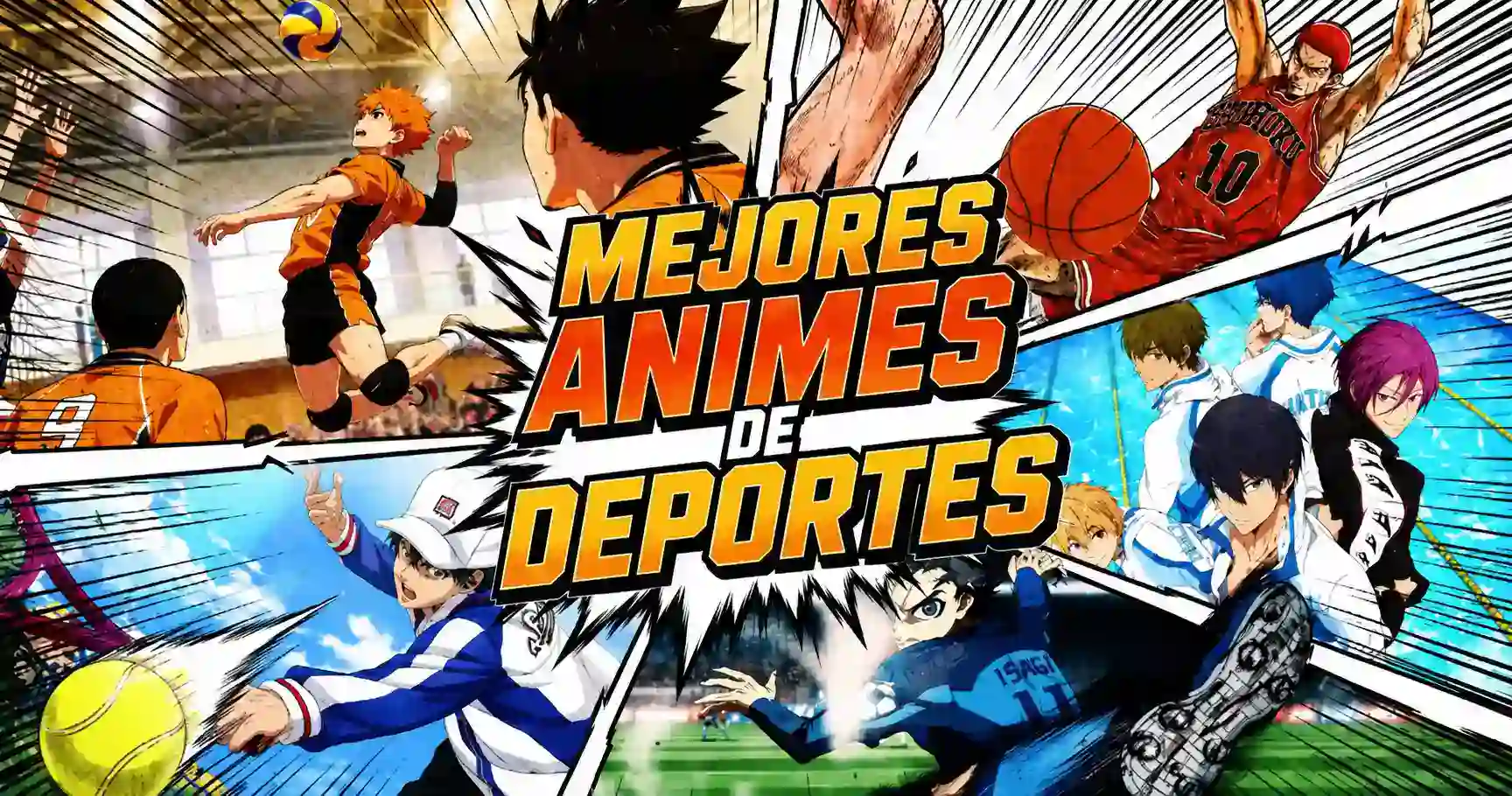 Mejores animes de deportes