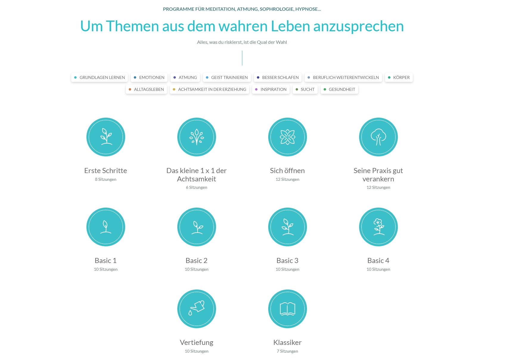 Umfangreiche-Meditationsbibliothek