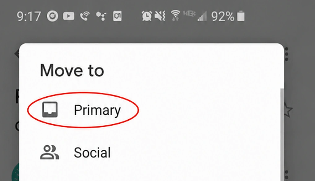 how to whitelist email in gmail