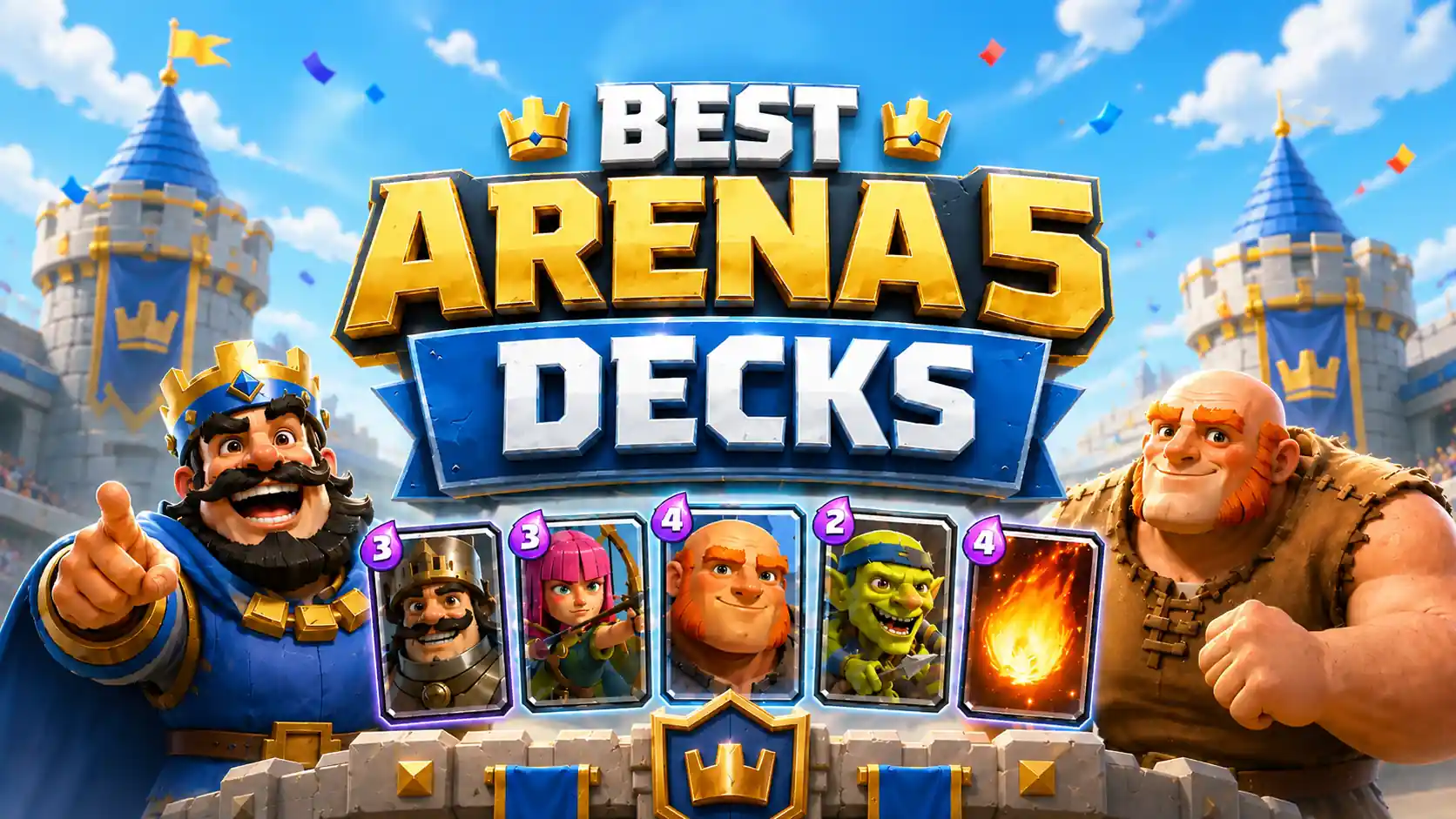 best arena 5 deck in clash royale