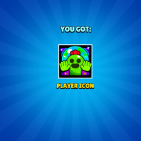 Vista previa de la recompensa Icono de Jugador Spike en Brawl Stars