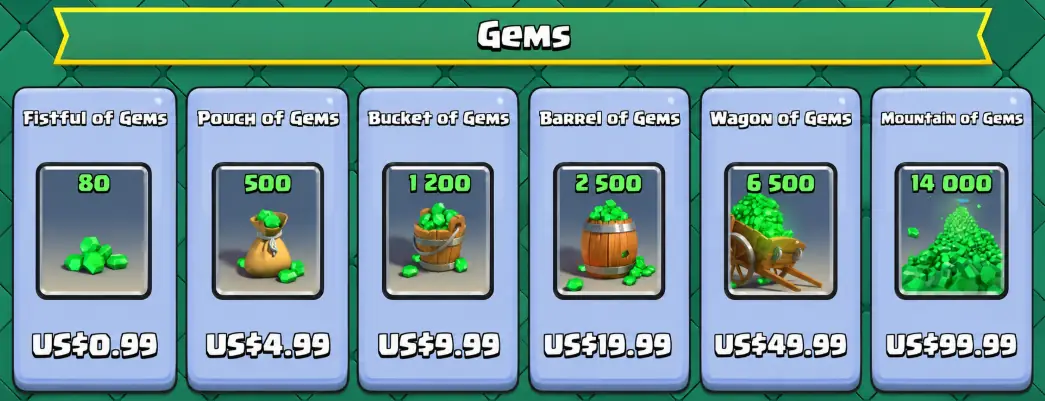 how do i get free gems in clash royale