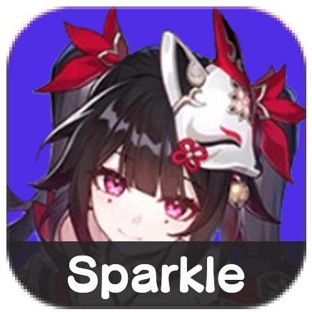 Sparkle character portrait