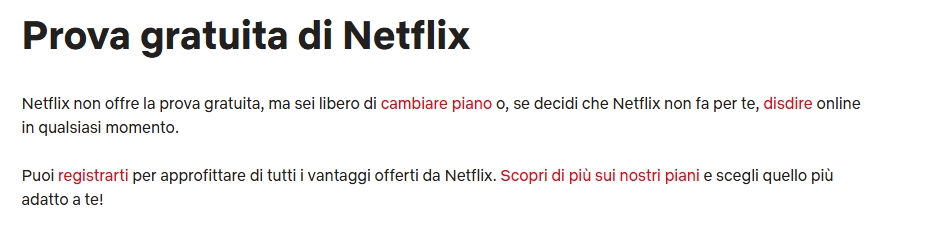 Netflix gratis