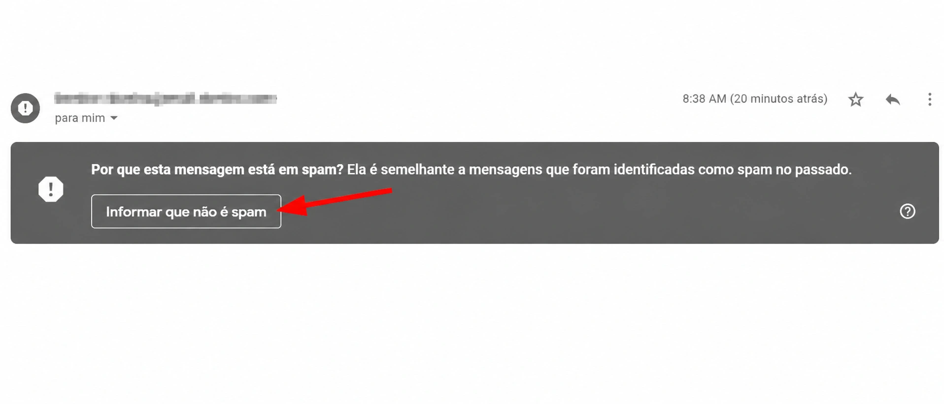 colocar um e-mail na lista de permissões no Gmail