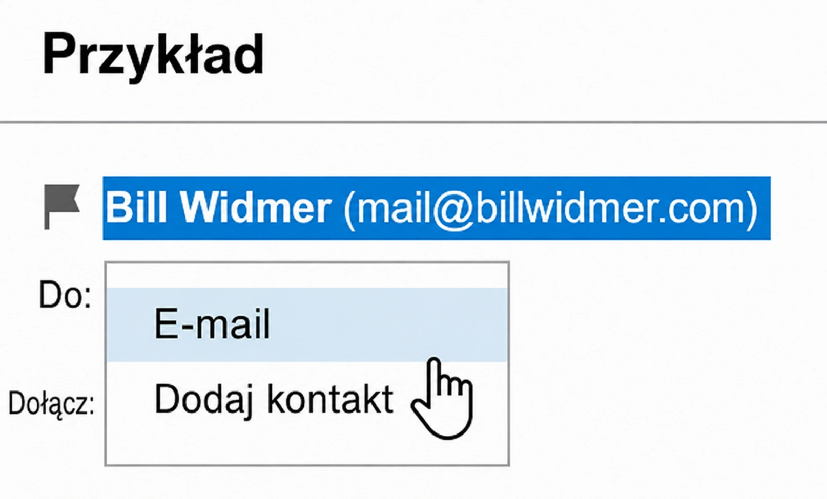 jak dodać adres e-mail do białej listy w AOL
