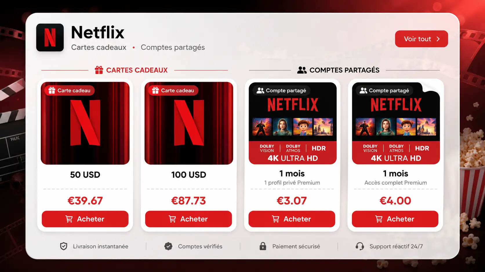 netflix gratuit sans compte