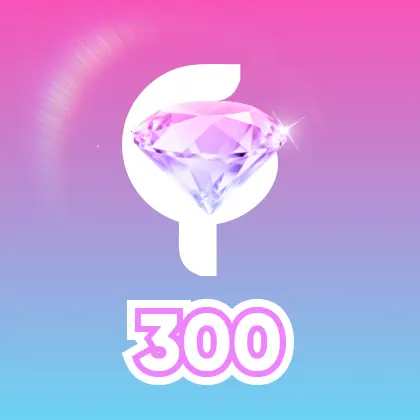 다이아몬드 300개
