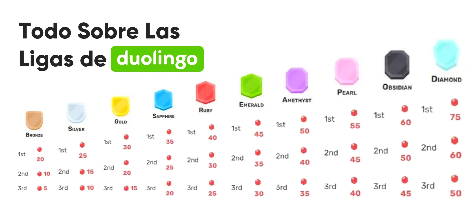 divisiones de duolingo