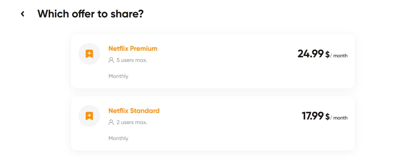 netflix standard plan