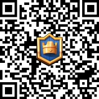 Clash Royale QR Code - Gold Common Wild Cards and Magic Lucky Chest