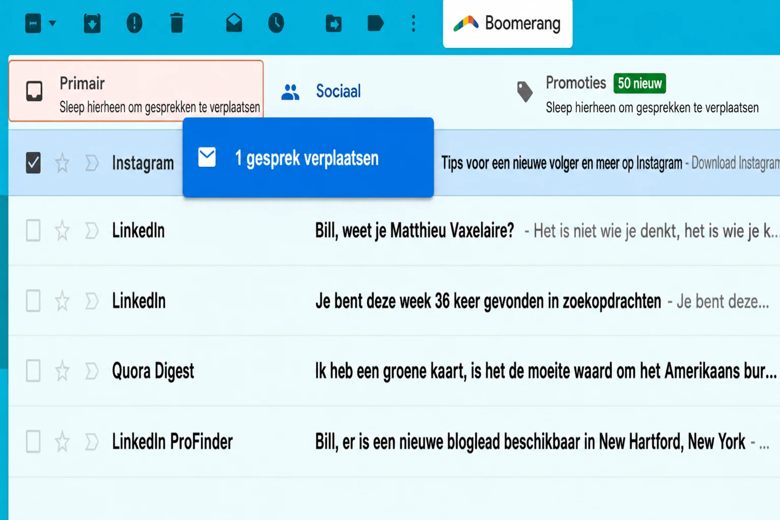 hoe je een e-mail in Gmail op de whitelist zet