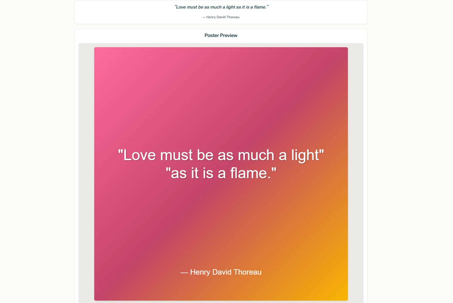 perplexity labs poster generated with keyword 'love'