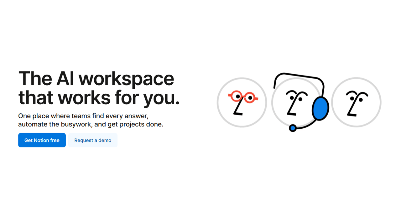 notion ai note-taking and project management app