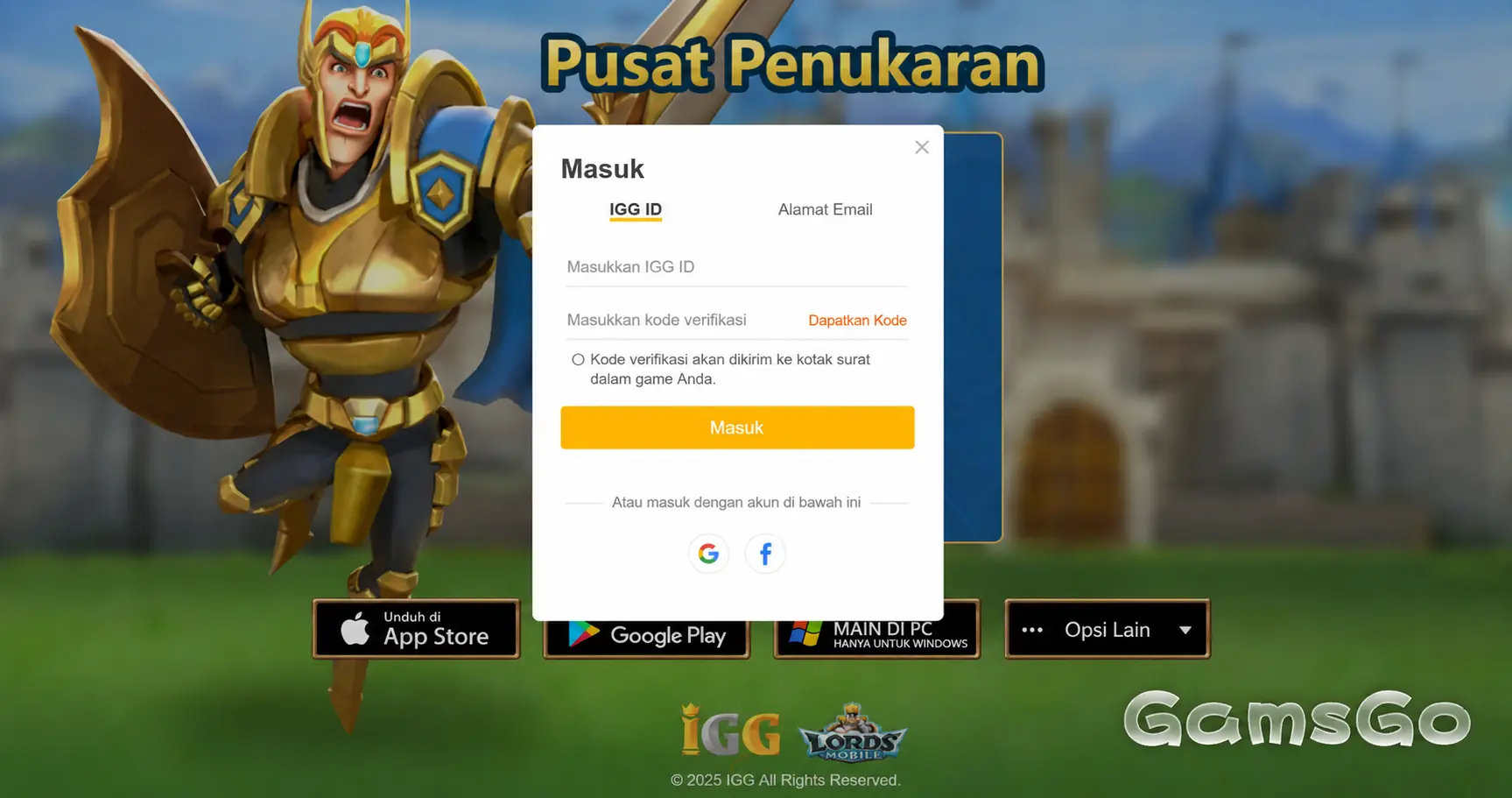kode redeem lords mobile