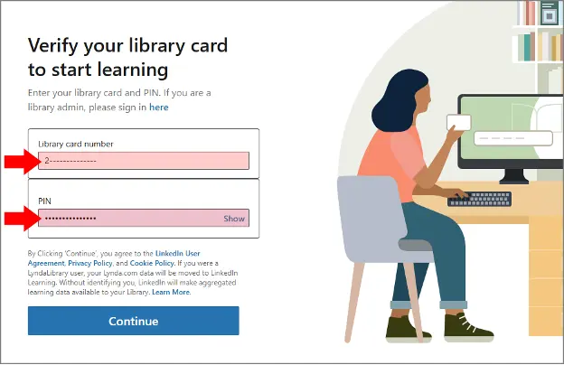 How to Access LinkedIn Learning with a Library Card