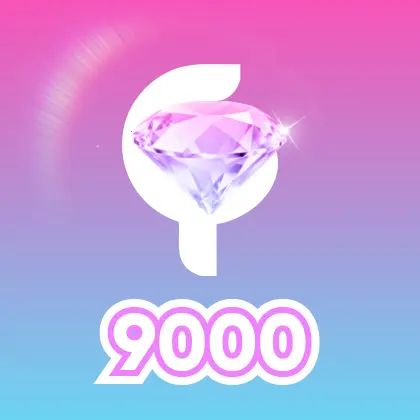 다이아몬드 9000개