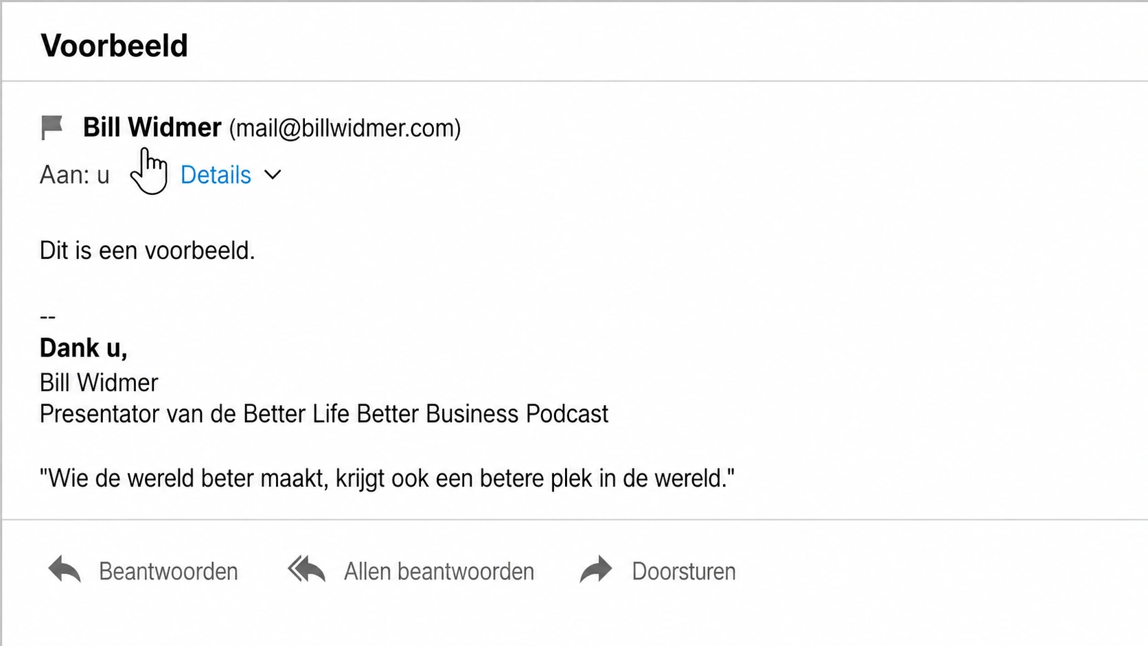 hoe je een e-mail in AOL whitelist