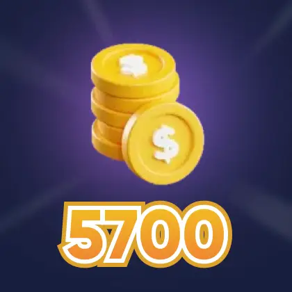 5700 Coins