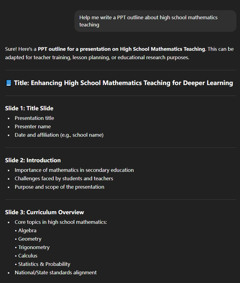 How to Use ChatGPT to Build a PPT Outline?