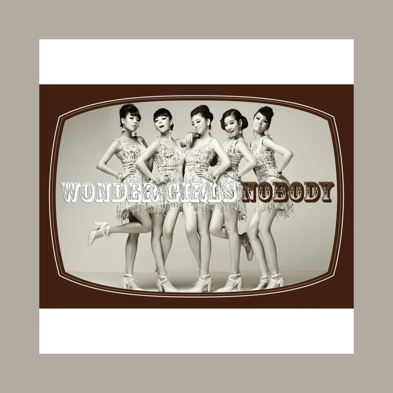 원더걸스 Nobody 앨범 커버