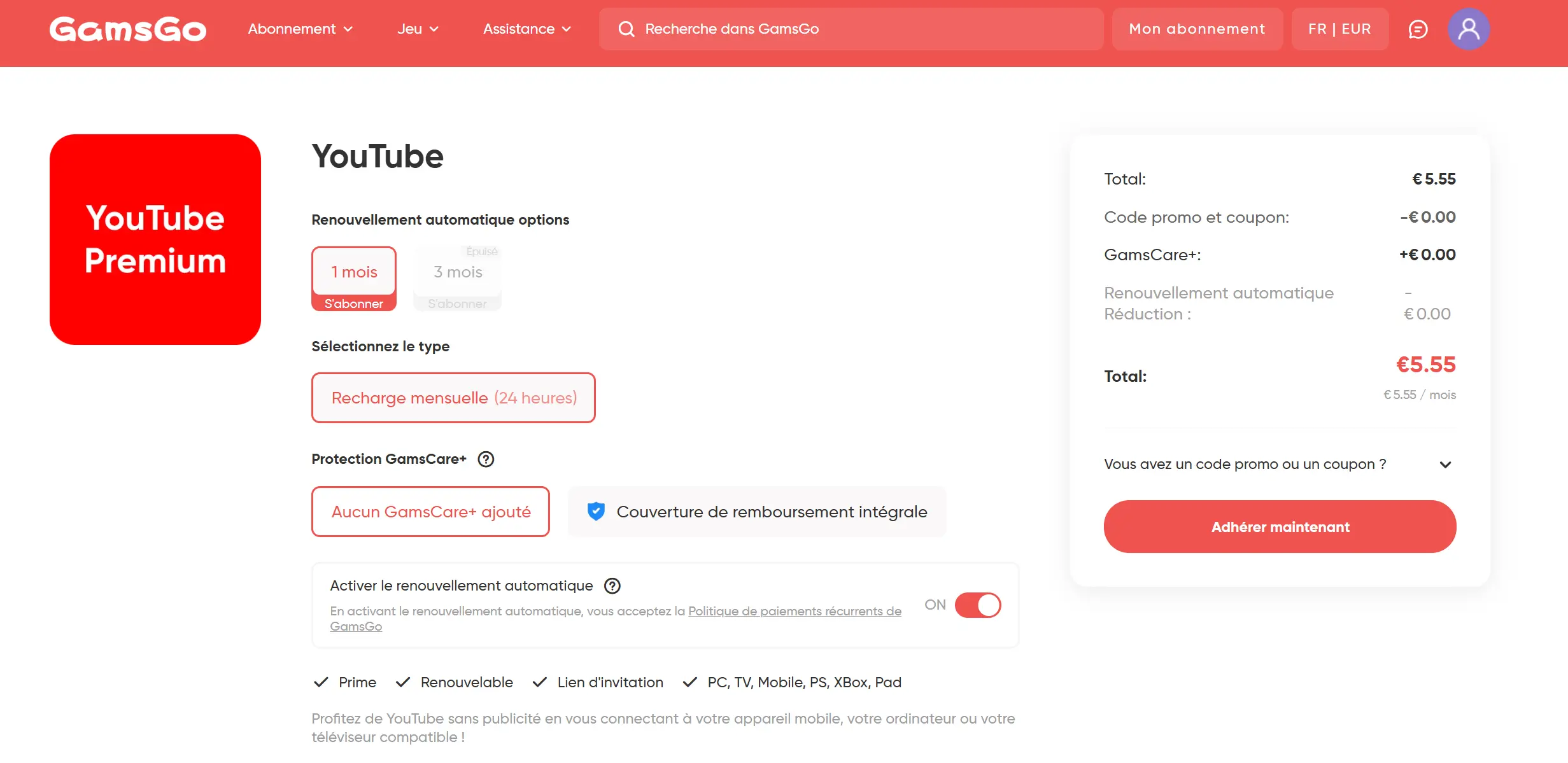 plateformes de partage d’abonnement