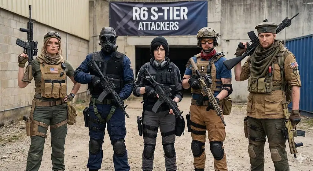 R6 S-Tier Attackers
