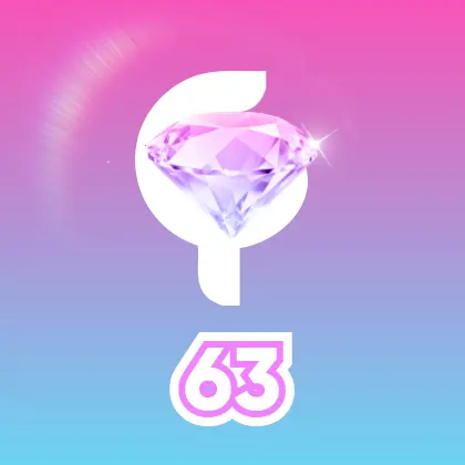 다이아몬드 63개