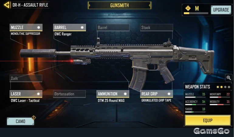 Best DR-H Loadout in COD Mobile