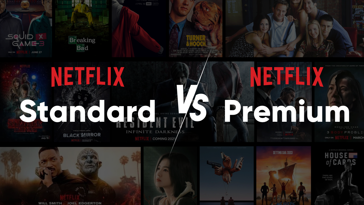 netflix premium vs standard