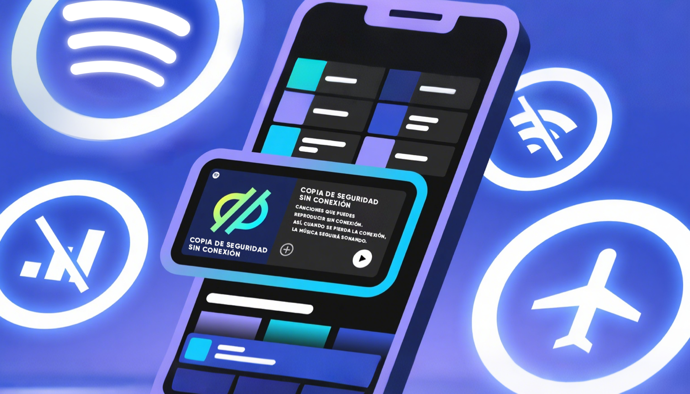 ¿Cómo escuchar spotify sin conexión