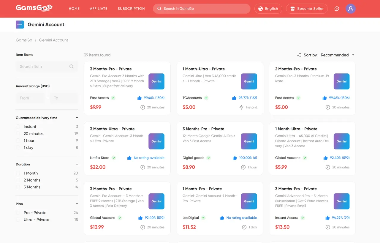 gemini advanced kosten