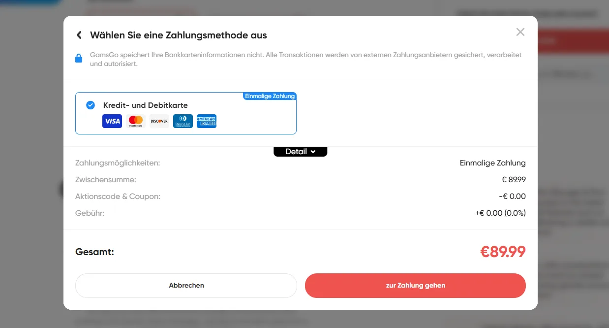 Gemini Pro angebot auf GamsGo