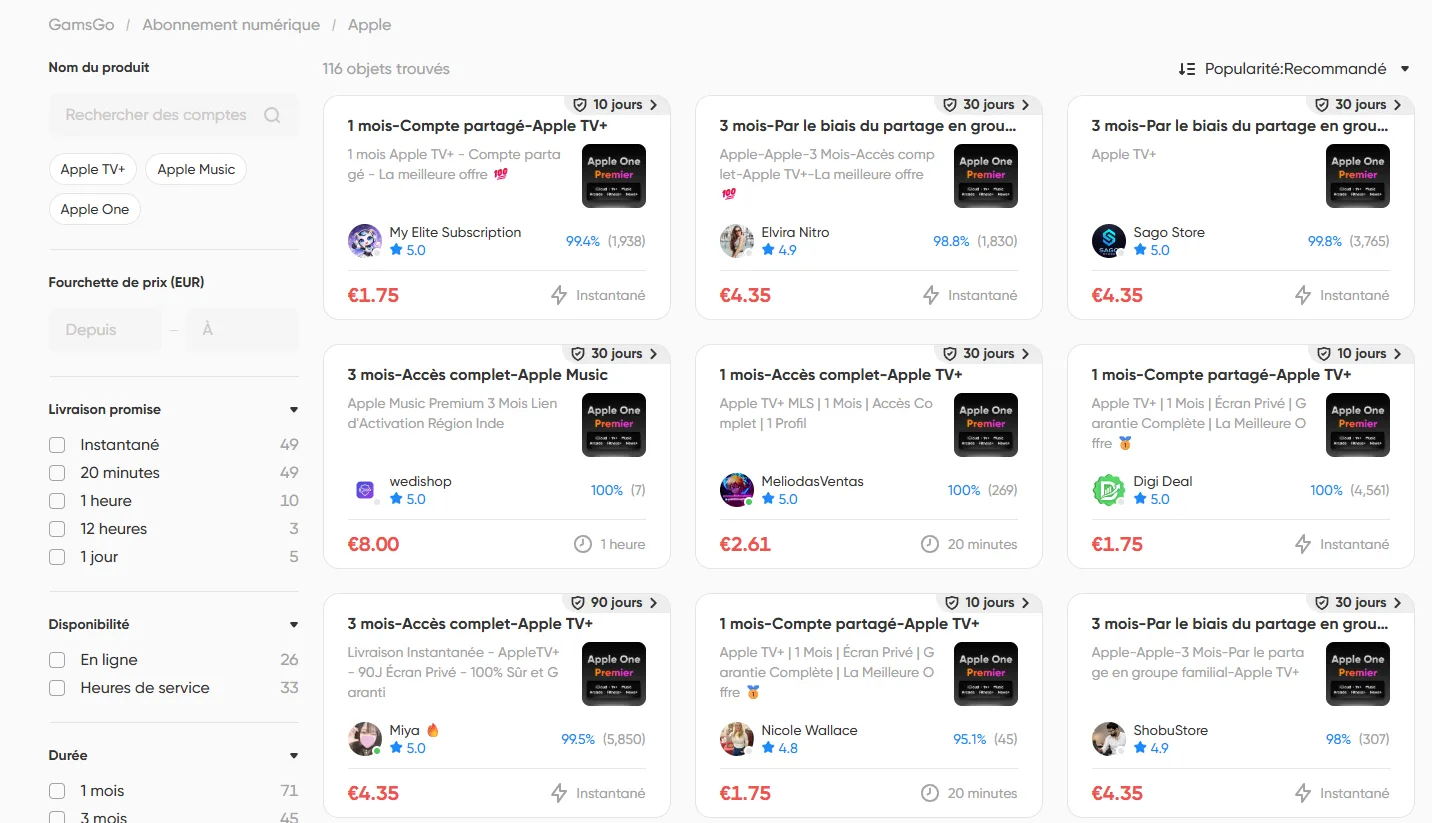 mois gratuit apple music