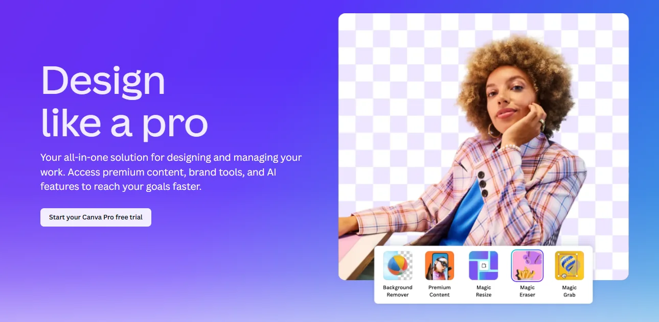 Canva Pro free trial