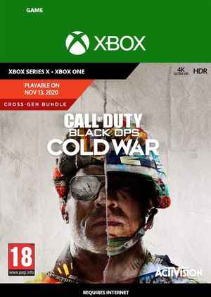 Call of Duty: Black Ops Cold War - Pakiet Cross-Gen (Xbox One/Xbox Series S/X) Klucz Xbox Live GLOBAL