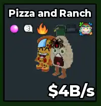 Pizza és Ranch 4B/s