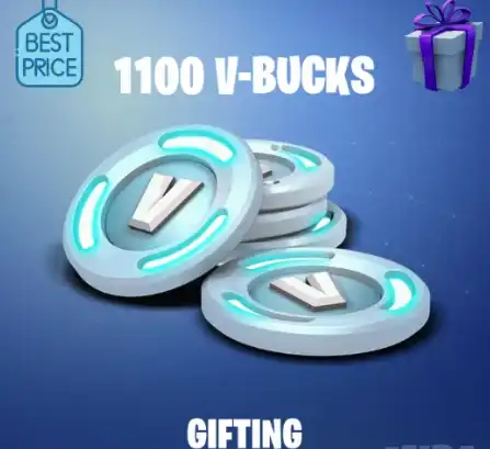 V-Bucks: 1100 आइटम शॉप स्किन्स गिफ्टिंग