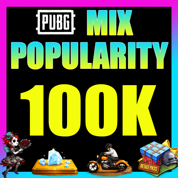 (MIX POPULARITY — 100K) — JUST IN GAME ID NEEDED