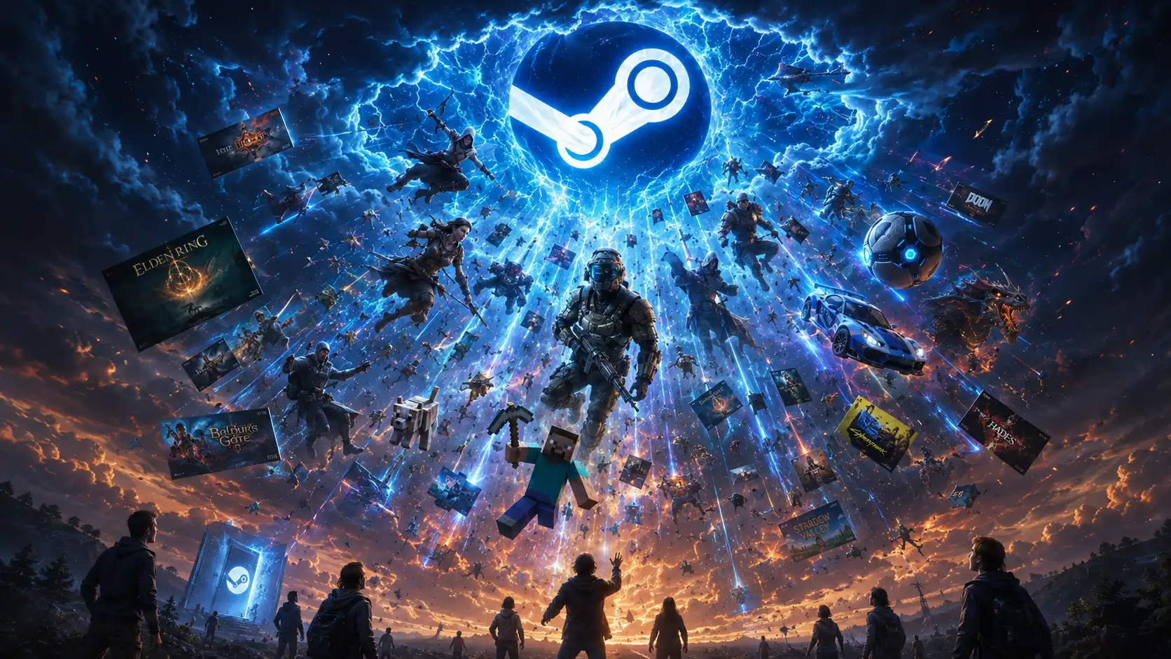 Marvel Rivals + 7999 STEAM 🎮Cyberpunk 2077, Red Dead Redemption 2, Série Assassin’s Creed, God of War, COD, GTA V, Elden Ring 🔥
