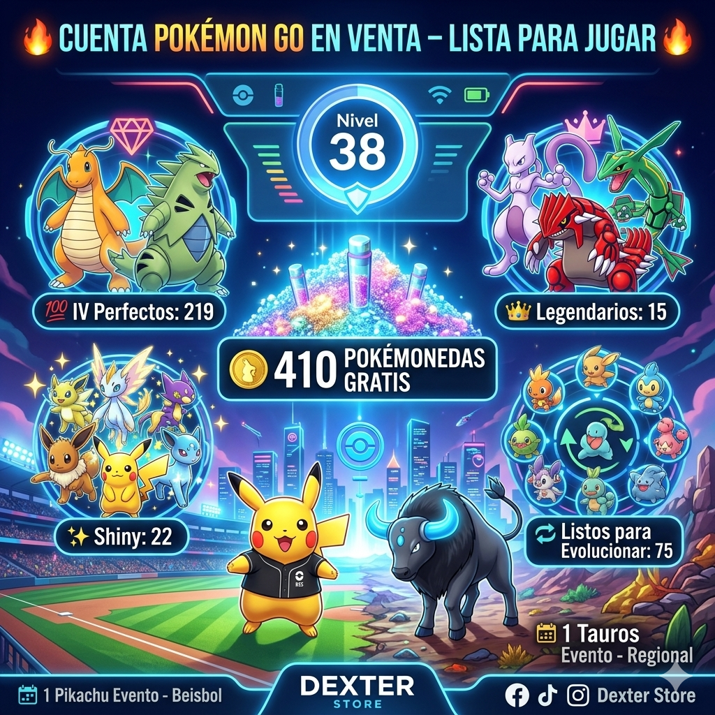 Pokemon Go-Pokemon Go账号-单账号-完全访问权限