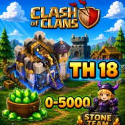 🏰TH18💎2K-5K Gemme